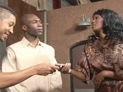 Cul à la bouche, Grosse bite, Noire, Sucer une bite, Tir de sperme, Rétro ancien