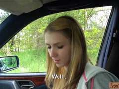 Leie, Blondine, Hd, Öffentlich, Schlampe, Jungendliche (18+), Titten