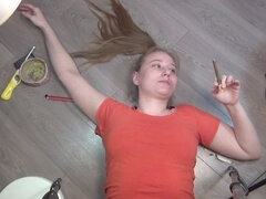 Amateur, Celebridad, Casero, Fumando