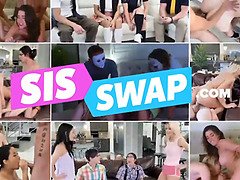 Grote mammen, Compilatie, Sperma in mond, Sperma in gezicht, Kwartet, Hd, Latijnse vrouw, Tiener