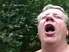 Public old man teen threesome gets fucked