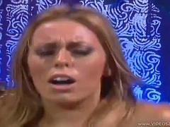 Babes, Big tits, Blonde, Blowjob, Cumshot, Hardcore, Licking, Rough