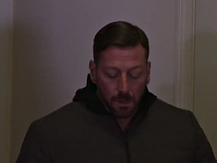 In den arsch, Paar, Schwul, Muskel