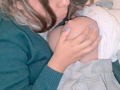 18 ans, Amateur, Collège université, Léchez, Plan cul à trois, Uniforme