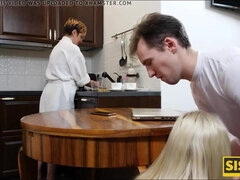 SISTA.PORNOGRAPHY. Insatiable dude persuades sis gargle jizz-shotgun then penetrates