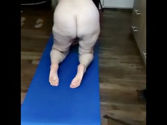 素人, デカパイ, ブロンド, お婆さん, 熟年, 淫乱熟女, ヌード, オッパイの