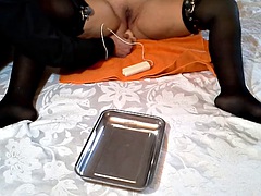 素人, フィストファック, 目瞪口呆, イタリア人, オナニー, 淫乱熟女, おもちゃ, バイブレーター