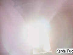 Winning Kendall Karson's brunette scene