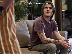 Anaal, Grote lul, Grote mammen, Blond, Bruinharig, Masseren, Moeder die ik wil neuken, Tieten likken