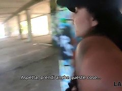 美人, 茶髪の, ぽちゃ, 自然山雀, オマンコ, 垂れ乳, フェラする, タトゥー