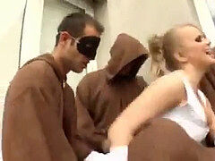These Monks gangbang the poke Out of the Bride ((FYFF))