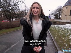 Blondine, Schwanz, Hundestellung, Riesig, Pov, Öffentlich, Realität, Ehefrau