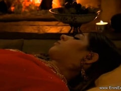 素人, 美女, 茶髪の, インド人, マッサージ, オッパイの