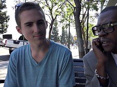 Cornudo, Interracial, Medias largas, Chupando