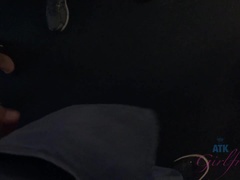 Leie, Blondine, Fingern, Masturbation, Zierlich, Öffentlich, Jungendliche (18+), Titten