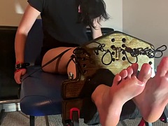 ボンデージ, 足, フェティッシュ, ストッキング, ティーン