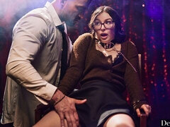 18, デカ尻, デカチン, デカパイ, フェラチオ, 茶髪の, バック, ショートヘア