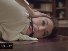 アナル, デカ尻, 茶髪の, バック, 手コキする, キス, なめる, オマンコ