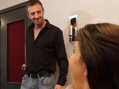 デカパイ, フェラチオ, イく瞬間, Hd, ラティーナ, 淫乱熟女, 母