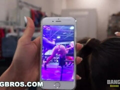 美女, 舞台裏, デカ尻, デカパイ, 巨乳な, ラティーナ, レズビアン