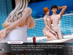 3d, Из жопы в рот, Большой член, Минет, Мастурбация, Рыжие, Сауна, Между сисек
