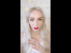 Adorable, Rubia, Animadora, Fetiche, Pov