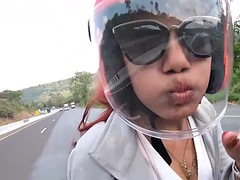 Leie, Grosser arsch, Paar, Fetisch, Freundin, Im freien, Öffentlich, Thai