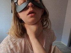 18, 素人, お尻, フェラチオ, 口内発射, 自家製, ロシア人, ティーン