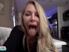 Blondine, Blasen, Spermaladung, Schwanz, Hd, Spanisch, Stiefmutter, Jungendliche (18+)