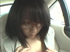 Pareja, Loco, Pajear, Japonés, Tetas