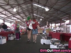 素人, 毛深い, レズビアン, なめる, オーガズム, アウトドア, 公共, オマンコ