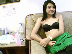 Asiatique, Chambre à dormir, Éjaculation interne, Faciale, Adolescente, Thaïlandaise, Pute