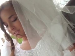 Hungarian babe Amirah Adara is a very nasty bride