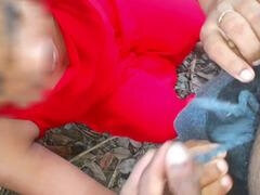 Indisch, Buiten, Openbaar, Vrouw