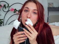 Amateur, Hd, Masturbation, Rousse roux, Softcore, Solo, Jouets, Webcam