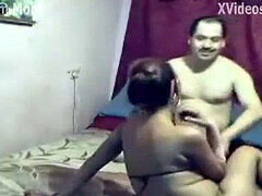 Amateur Indian fling at home