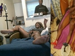 Africain, Gros cul, Noir ébène, Grosse, Pieds, Fait maison, Mère que j'aimerais baiser, Chatte