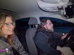 Amateur, Pareja, Cornudo, Alemán, Al aire libre, Público, Coño, Esposa