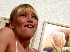 Schönheit, Blondine, Masturbation, Milf, Mutti, Muschi, Stiefmutter, Spielzeuge
