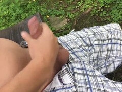 Gay outside, to the last drop, swallow loads