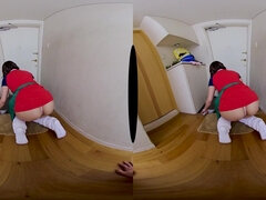 Japanische massage, Pov, Toilette