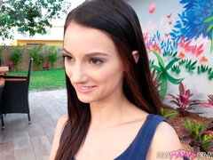 お尻, フェラチオ, 茶髪の, バック, 手コキする, アウトドア, ハメ撮り, ティーン