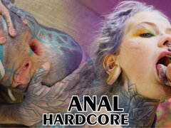 Анальный секс, Минет, Семяизвержение, Хд, Оргазм, Пирсинг, Тату, Сиськи