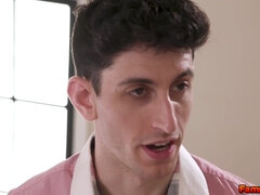 Lolly Dames trying to seduce Nick Strokes