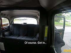 Prison visit finishes with her pussy being fucked by a taxi driver