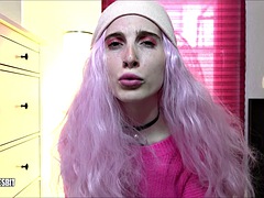 Homme nu et filles habillées, Allemand