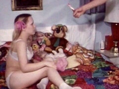 Минет, Натуральные сиськи, Косички, Киски, Тощие, Молоденькие, Сиськи, Винтаж
