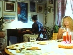 Sucer une bite, Tir de sperme, Italienne, Rétro ancien