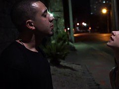 美人, バック, 顔射, アウトドア, 公共, フェラする