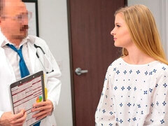 Rubia, Mamada, Médico, Estilo perrito, Ffm, Enfermera, Adolescente, Trio